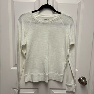 Faherty White Sweatshirt